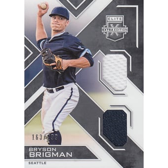 2016 Elite Extra Edition Dual Materials #11 Bryson Brigman