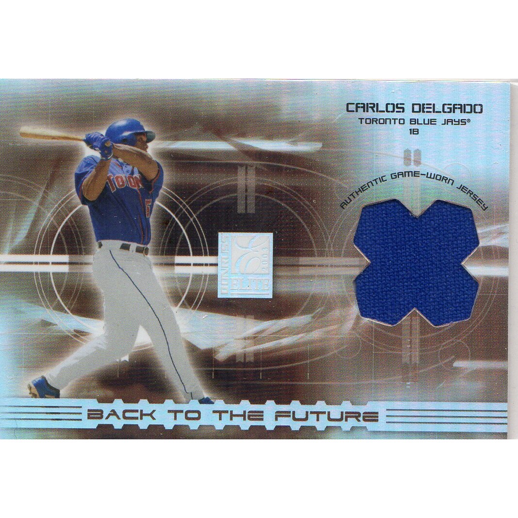 2003 Donruss Elite Back to the Future Threads #9 Carlos Delgado