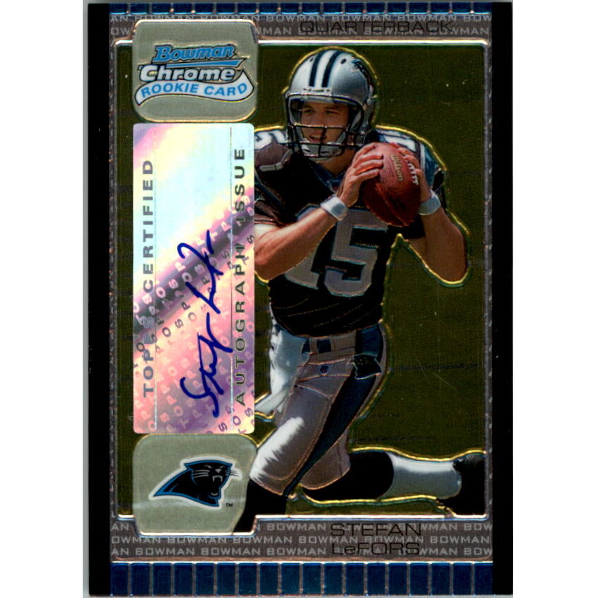 2005 Bowman Chrome #258 Stefan LeFors AU G RC. rookie card picture