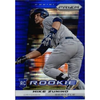 2013 Panini Prizm Prizms Blue #224 Mike Zunino