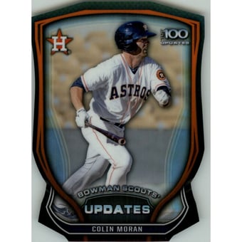 2015 Bowman Chrome Bowman Scouts Update Die Cut #BSUCM Colin Moran