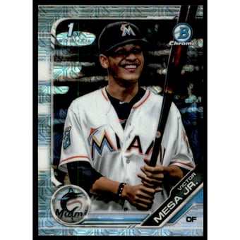 2019 Bowman Chrome Mega Box Prospects Refractors #BCP104 Victor Mesa Jr.