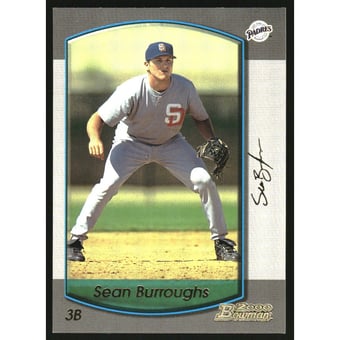 2000 Bowman Gold #255 Sean Burroughs