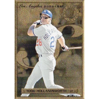 1996 Leaf Preferred Steel Gold #13 Todd Hollandsworth