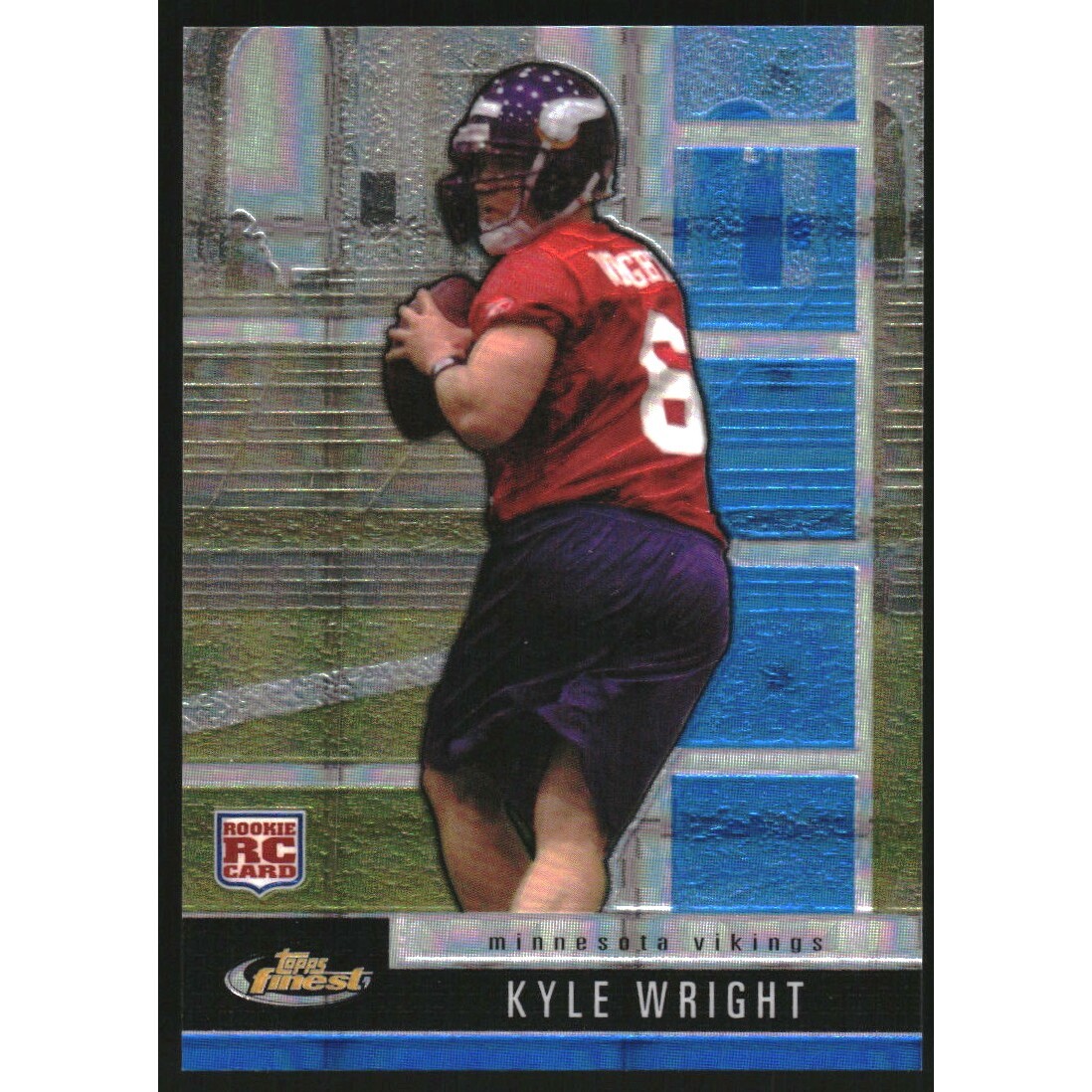 2008 Finest Blue Refractors/Xfractors #111 Kyle Wright