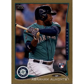 2014 Topps Mini Gold #256 Abraham Almonte