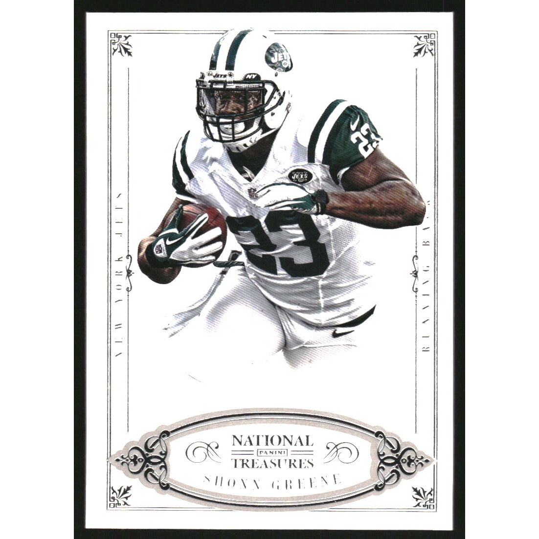 2012 Panini National Treasures #78 Shonn Greene