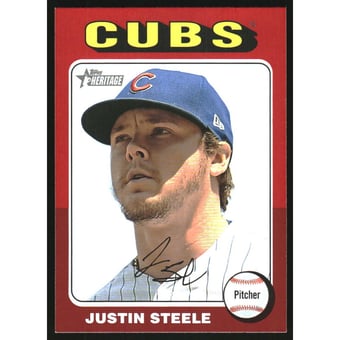 2024 Topps Heritage Red Border #278 Justin Steele