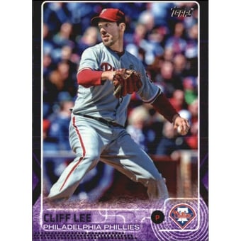 2015 Topps Toys R Us Purple Border #212 Cliff Lee