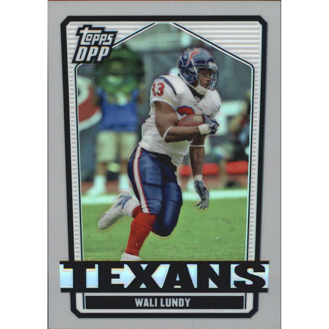 2007 Topps Draft Picks and Prospects Chrome Silver Refractors #80 Wali Lundy. rookie card picture
