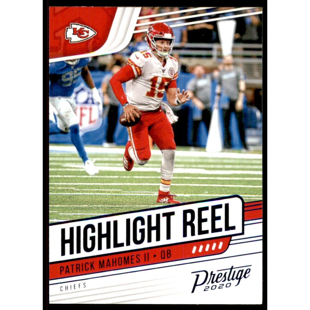 2020 Prestige Highlight Reel Xtra Points Blue #2 Patrick Mahomes II