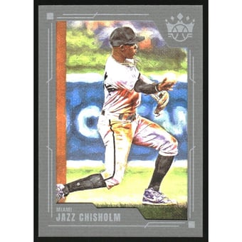 2022 Diamond Kings Gray Frame #24 Jazz Chisholm