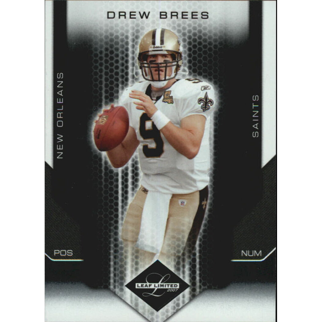 2007 Leaf Limited #62 Drew Brees