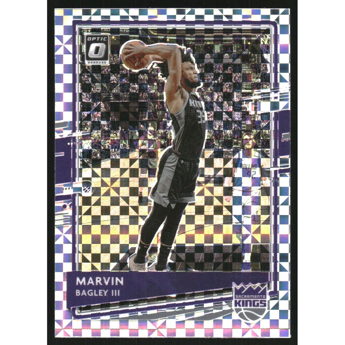 2020-21 Donruss Optic Checkerboard #47 Marvin Bagley III