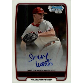 2012 Bowman Chrome Draft Draft Pick Autographs #SW Shane Watson
