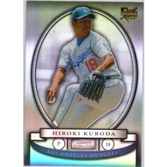2008 Bowman Sterling Refractors #HKa Hiroki Kuroda