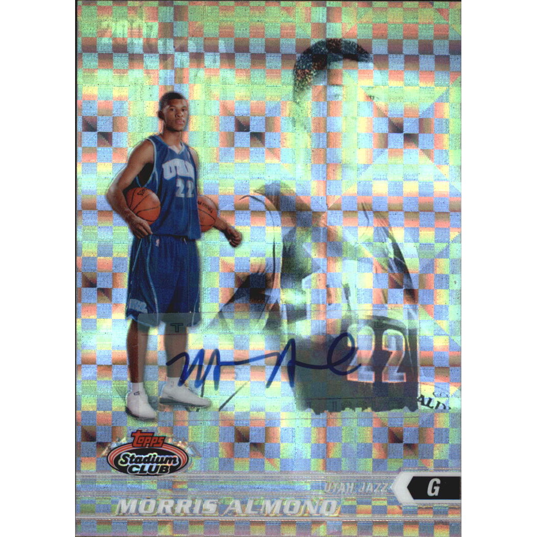 2007-08 Stadium Club Chrome Rookie X-Fractors Autographs #125 Morris Almond C