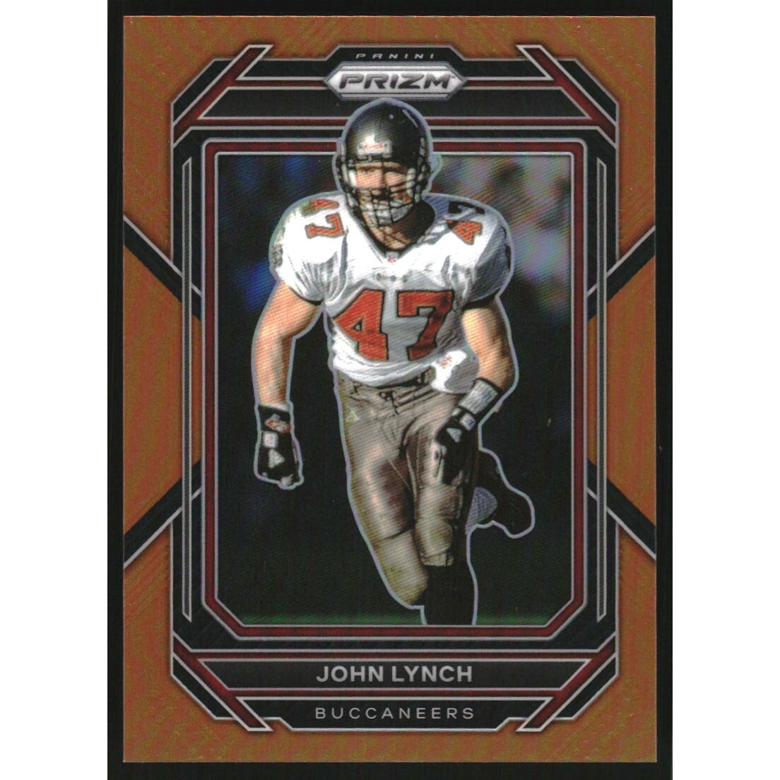 2022 Panini Prizm Prizms Orange #281 John Lynch. rookie card picture