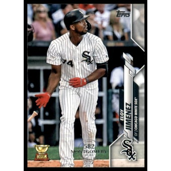 2020 Topps Factory Set 582 Montgomery Club #49 Eloy Jimenez CUP