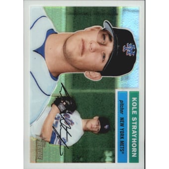 2005 Topps Heritage Chrome Refractors #THC99 Kole Strayhorn