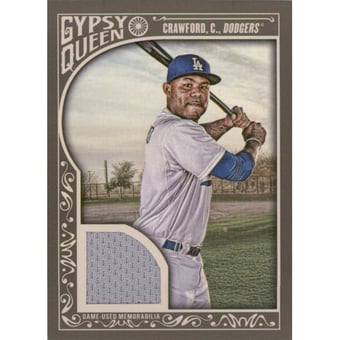 2015 Topps Gypsy Queen Relics #GQRCC Carl Crawford
