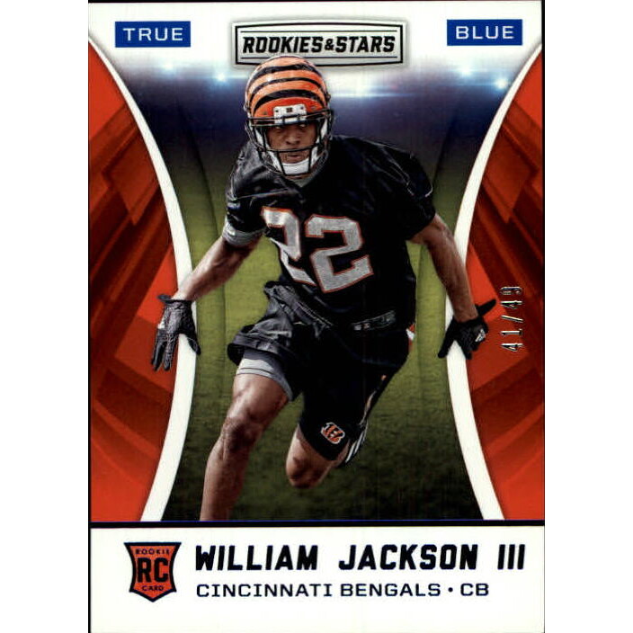 2016 Rookies and Stars True Blue #231 William Jackson III 2S