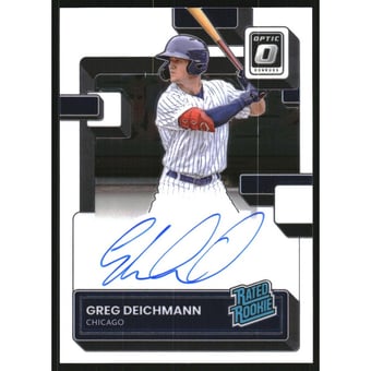 2022 Donruss Optic Rated Rookies Signatures #15 Greg Deichmann