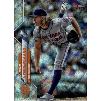 2020 Topps Factory Set Walmart Foilboard #433 Noah Syndergaard