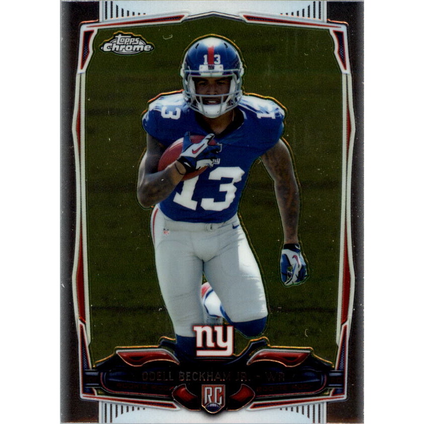2014 Topps Chrome #117A Odell Beckham Jr. RC