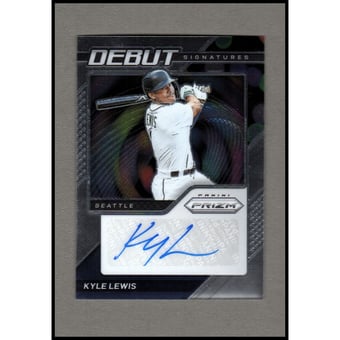 2021 Panini Prizm Debut Signatures #31 Kyle Lewis