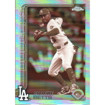 2025 Topps Chrome Sepia Refractors #50 Mookie Betts