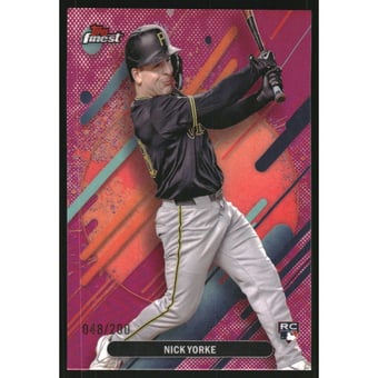2025 Finest Magenta Refractors #246 Nick Yorke
