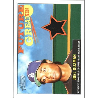 2005 Bowman Heritage Future Greatness Jersey Relics #JG Joel Guzman E