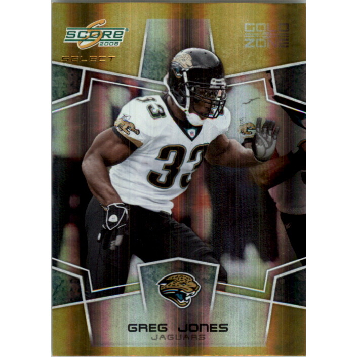2008 Select Gold Zone #141 Greg Jones