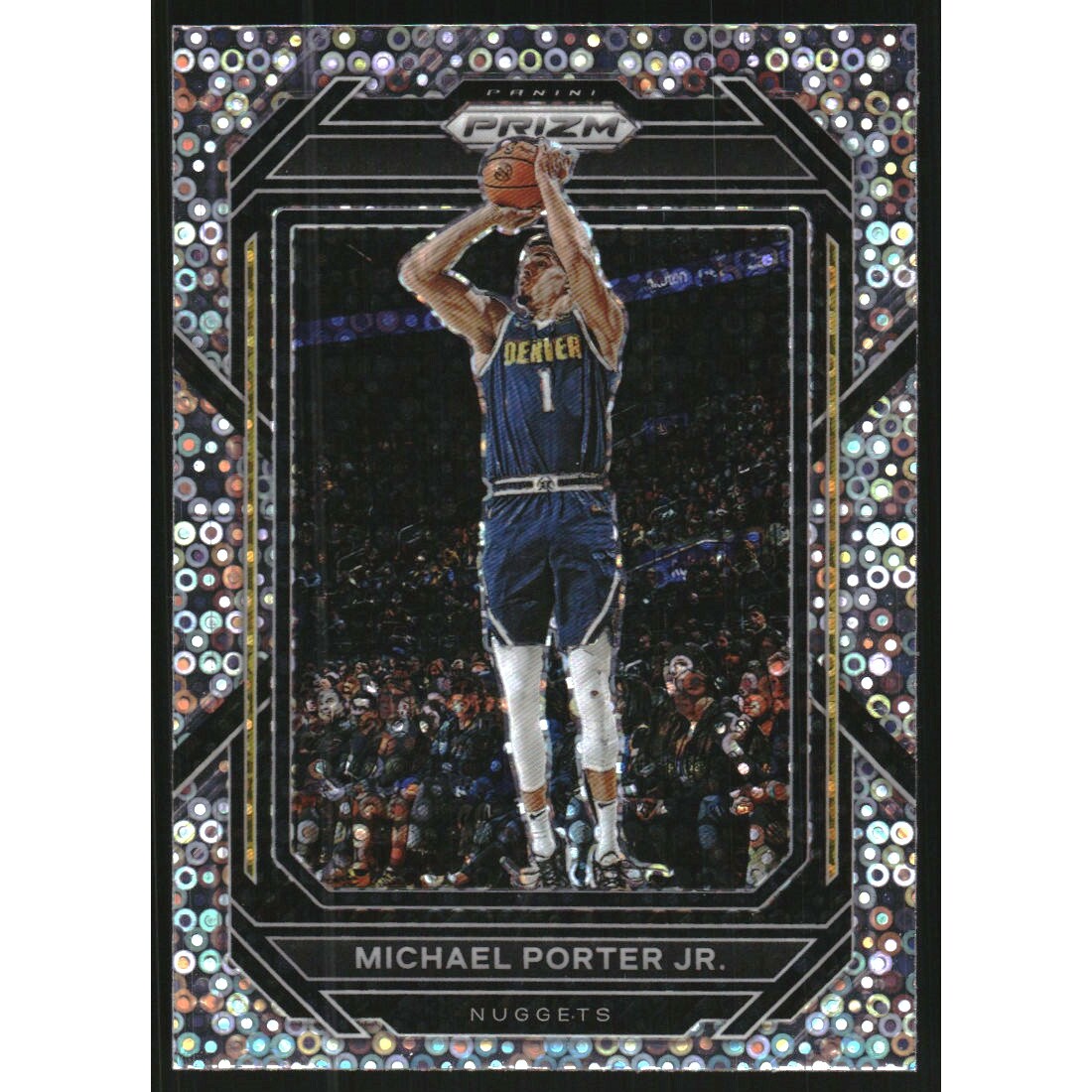 2022-23 Panini Prizm Prizms Fast Break #28 Michael Porter Jr.