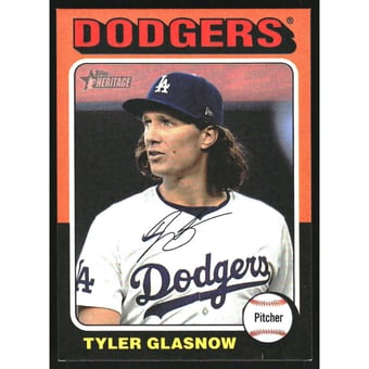 2024 Topps Heritage High Number Mini #530 Tyler Glasnow