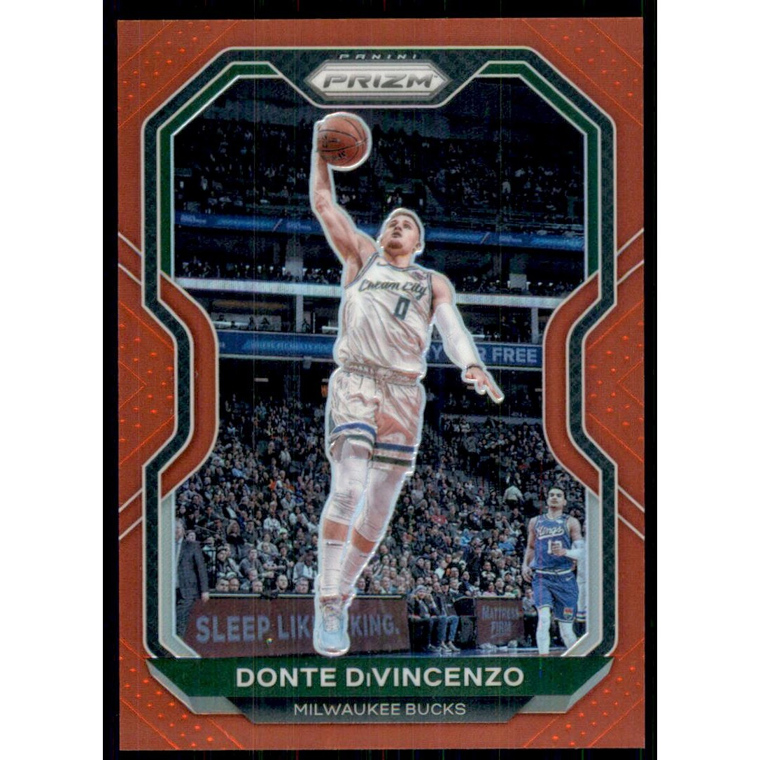2020-21 Panini Prizm Prizms Red #50 Donte DiVincenzo 2020-21 Panini Prizm Prizms Red #50 Donte DiVincenzo