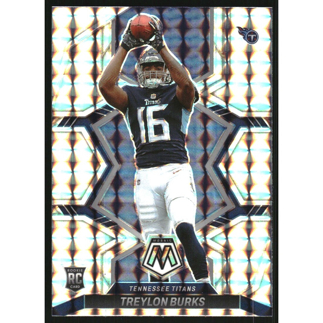 2022 Panini Mosaic Mosaic #315 Treylon Burks