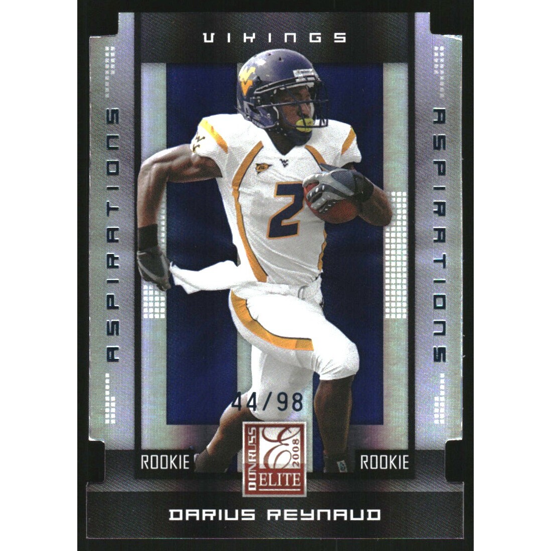 2008 Donruss Elite Aspirations #173 Darius Reynaud/98. rookie card picture