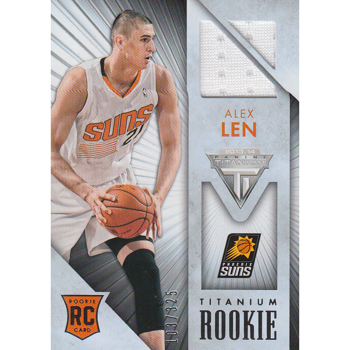 2013-14 Panini Titanium Rookie Jerseys #65 Alex Len/325