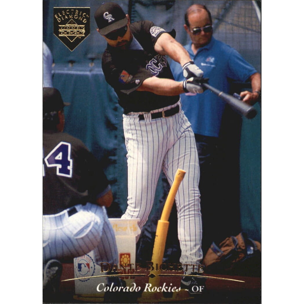 1995 Upper Deck Electric Diamond Gold #175 Dante Bichette. rookie card picture