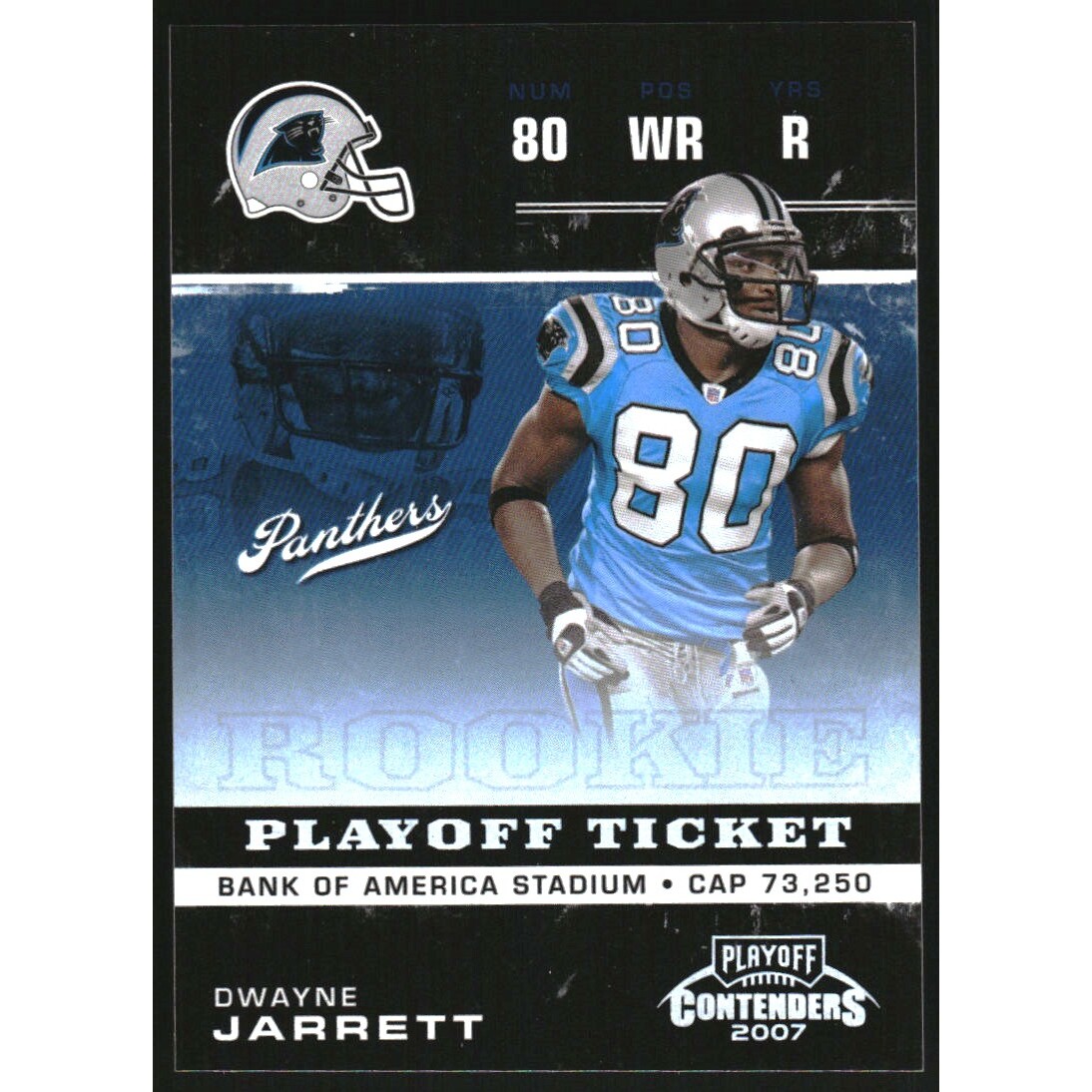 2007 Playoff Contenders Playoff Ticket #144 Dwayne Jarrett