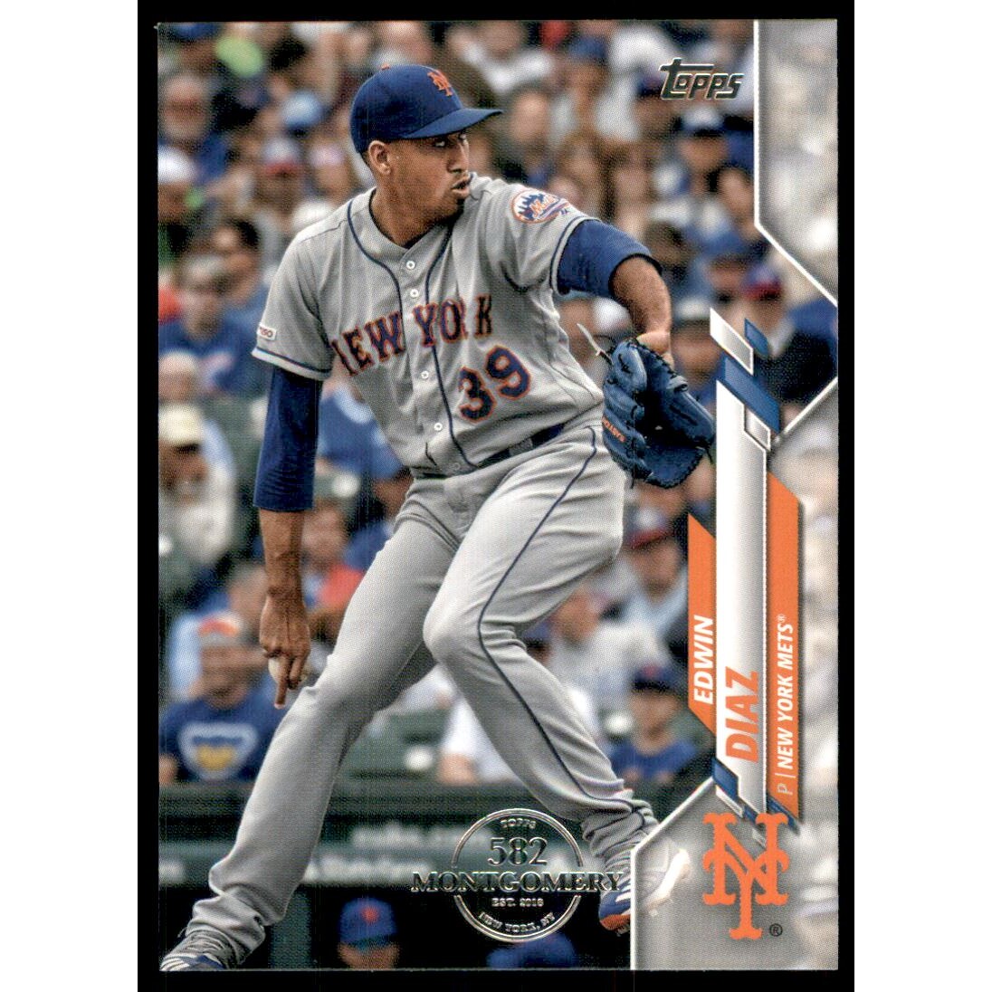 2020 Topps Factory Set 582 Montgomery Club #427 Edwin Diaz