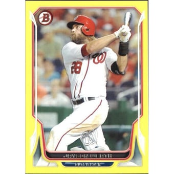 2014 Bowman Yellow #47 Jayson Werth
