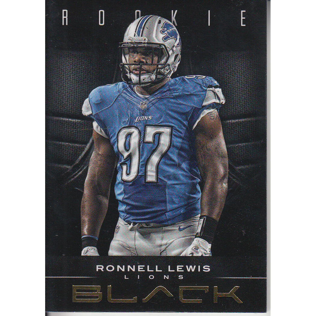 2012 Panini Black Gold #182 Ronnell Lewis. rookie card picture