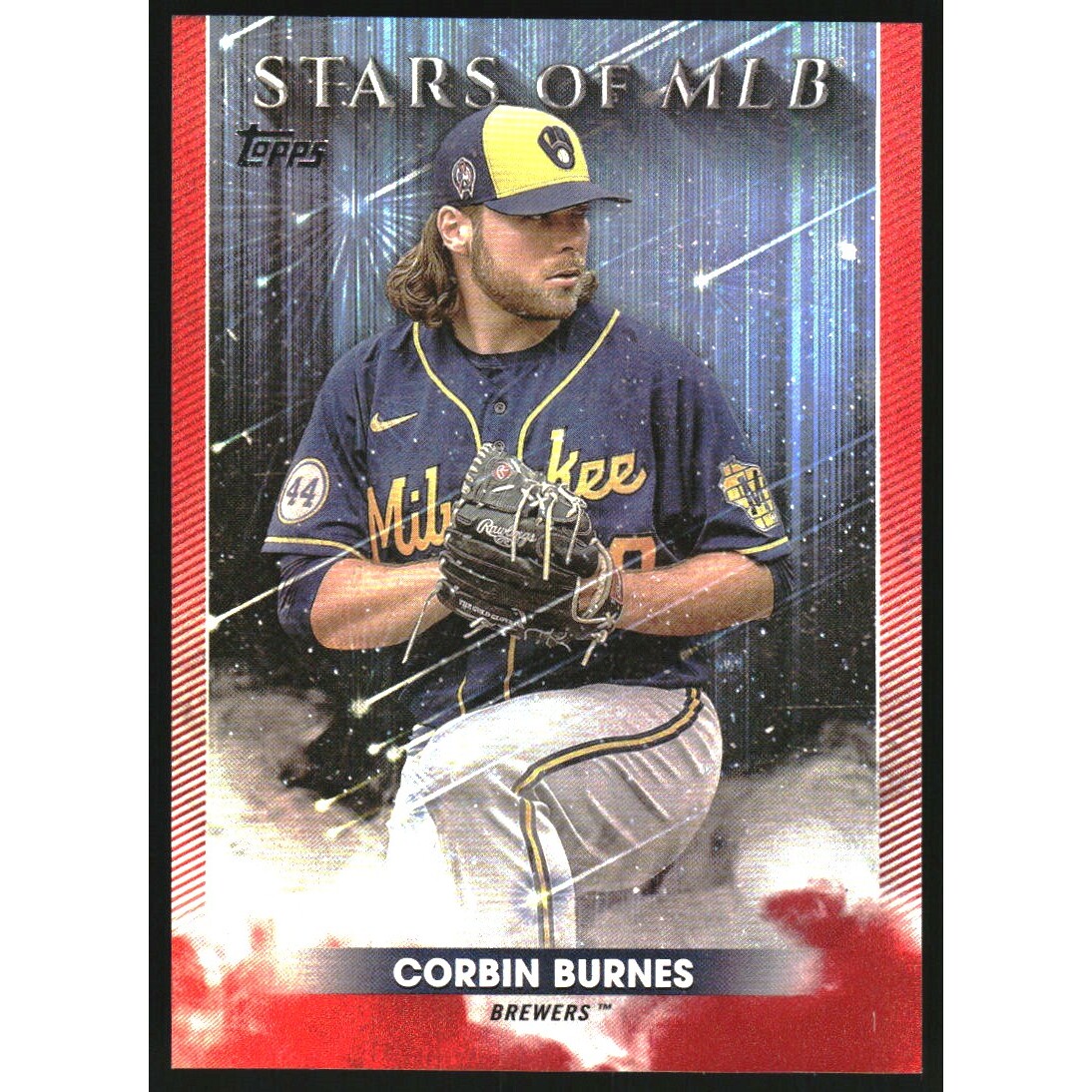 2022 Topps Stars of MLB Red #SMLB59 Corbin Burnes 2022 Topps Stars of MLB Red #SMLB59 Corbin Burnes