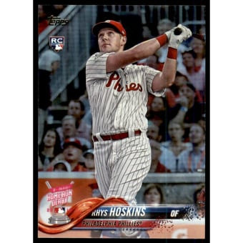2018 Topps Update Rainbow Foil #US268 Rhys Hoskins HRD