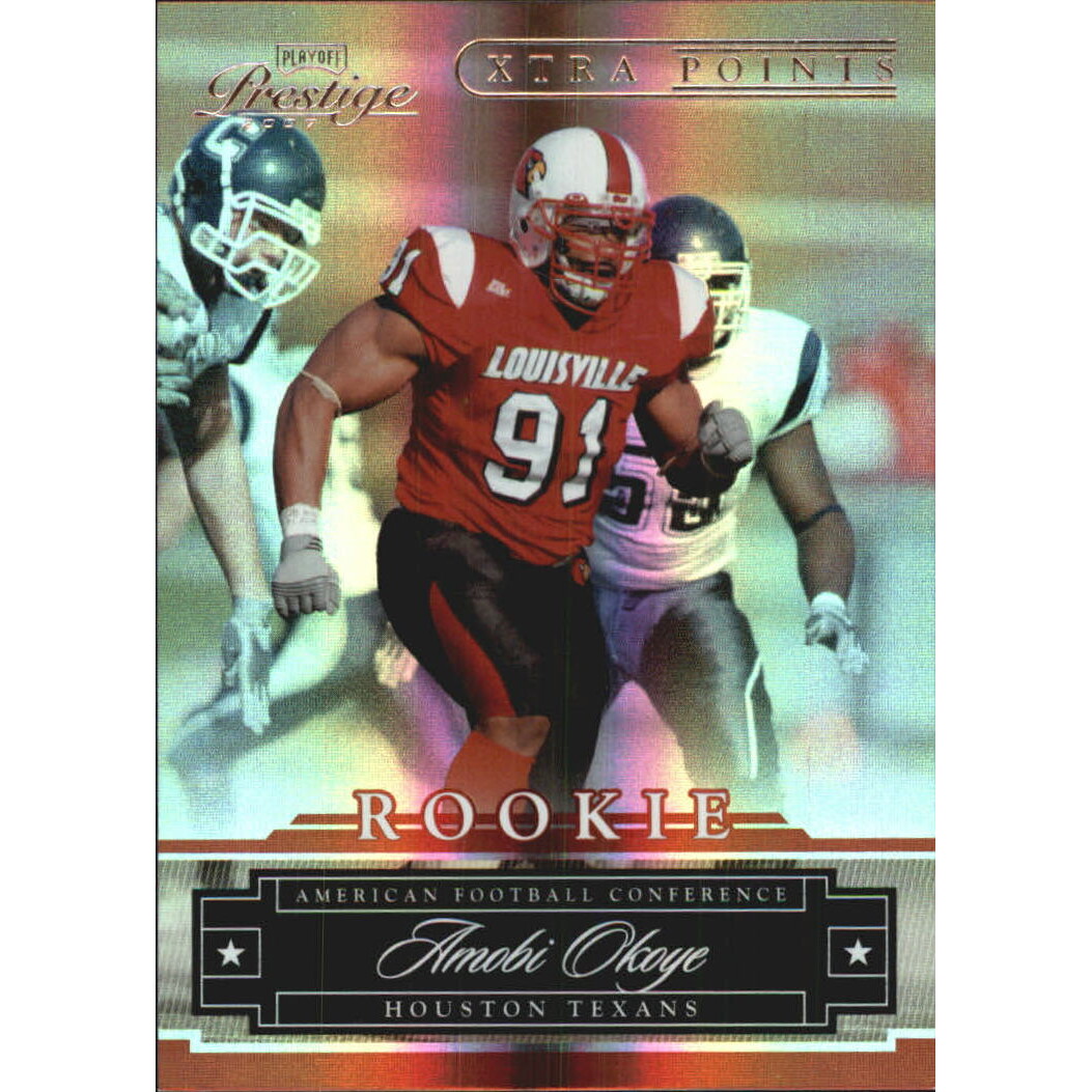 2007 Playoff Prestige Xtra Points Red #187 Amobi Okoye