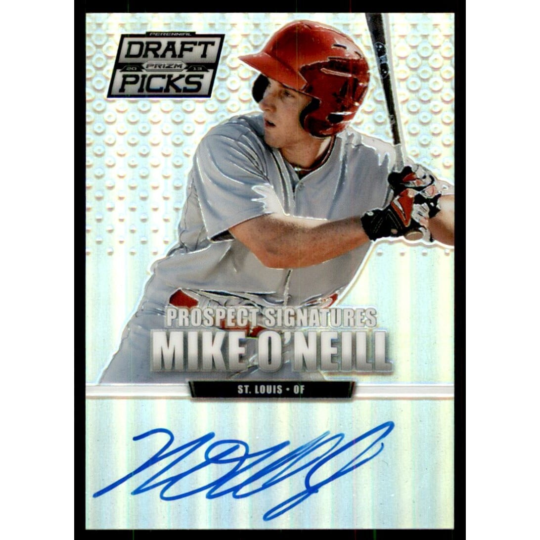 2013 Panini Prizm Perennial Draft Picks Prospect Signatures Prizms #100 Mike O'Neill