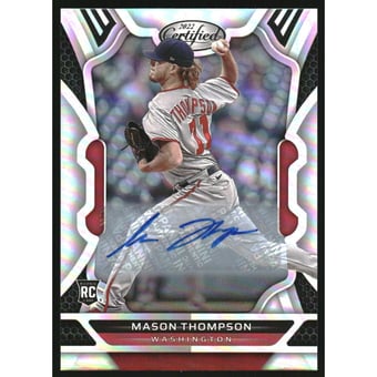 2022 Panini Chronicles Certified Autographs #21 Mason Thompson